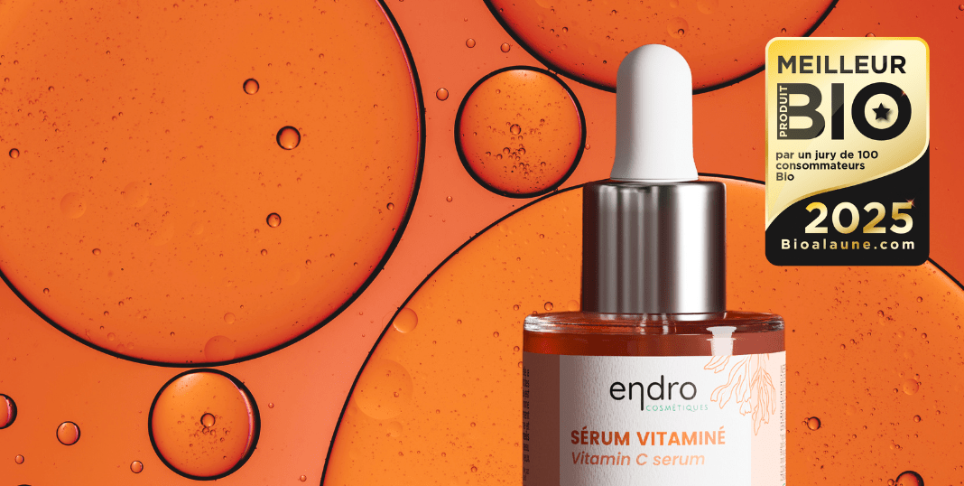 Adieu le teint terne, ce sérum ‘bonne mine’ à la vitamine C vient d’être élu ‘Meilleur Produit Bio 2025’ - Endro Cosmetiques