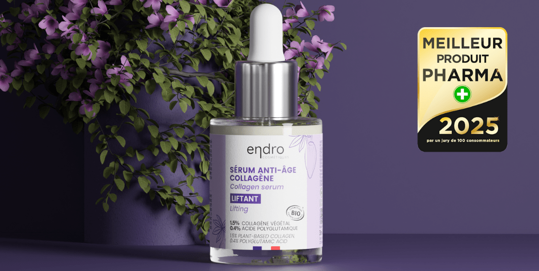 Elu meilleur produit pharma 2025, ce sérum au collagène offre un effet liftant en 5 minutes - Endro Cosmetiques
