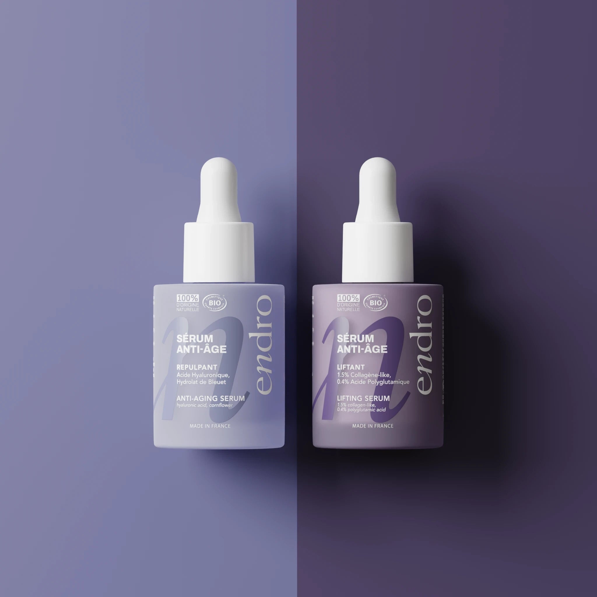 Duo Sérums Anti - Âge - Endro Cosmetiques