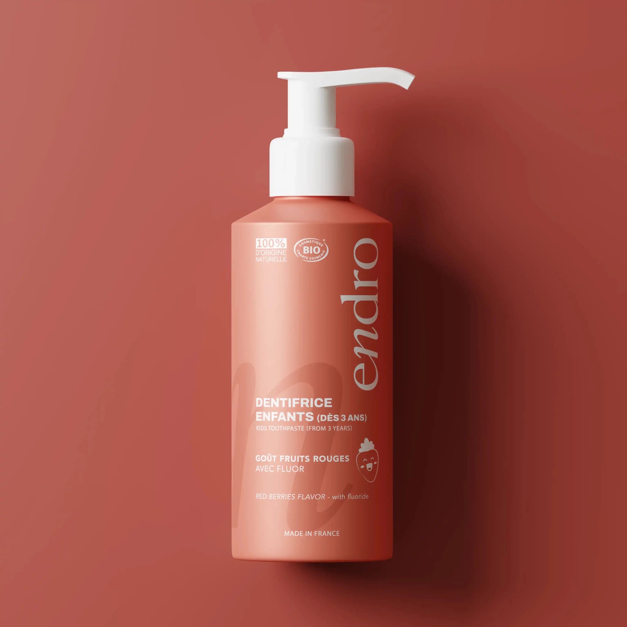 Dentifrice Enfants - Goût Fruits Rouges - Endro Cosmetiques