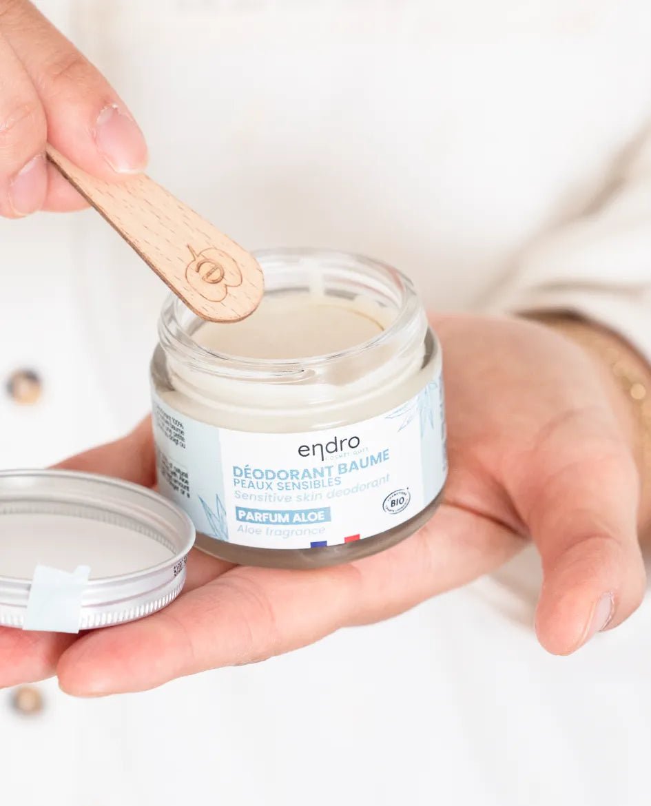 Déodorant Peaux Sensibles - Parfum Aloe Vera, sans bicarbonate - Endro Cosmetiques