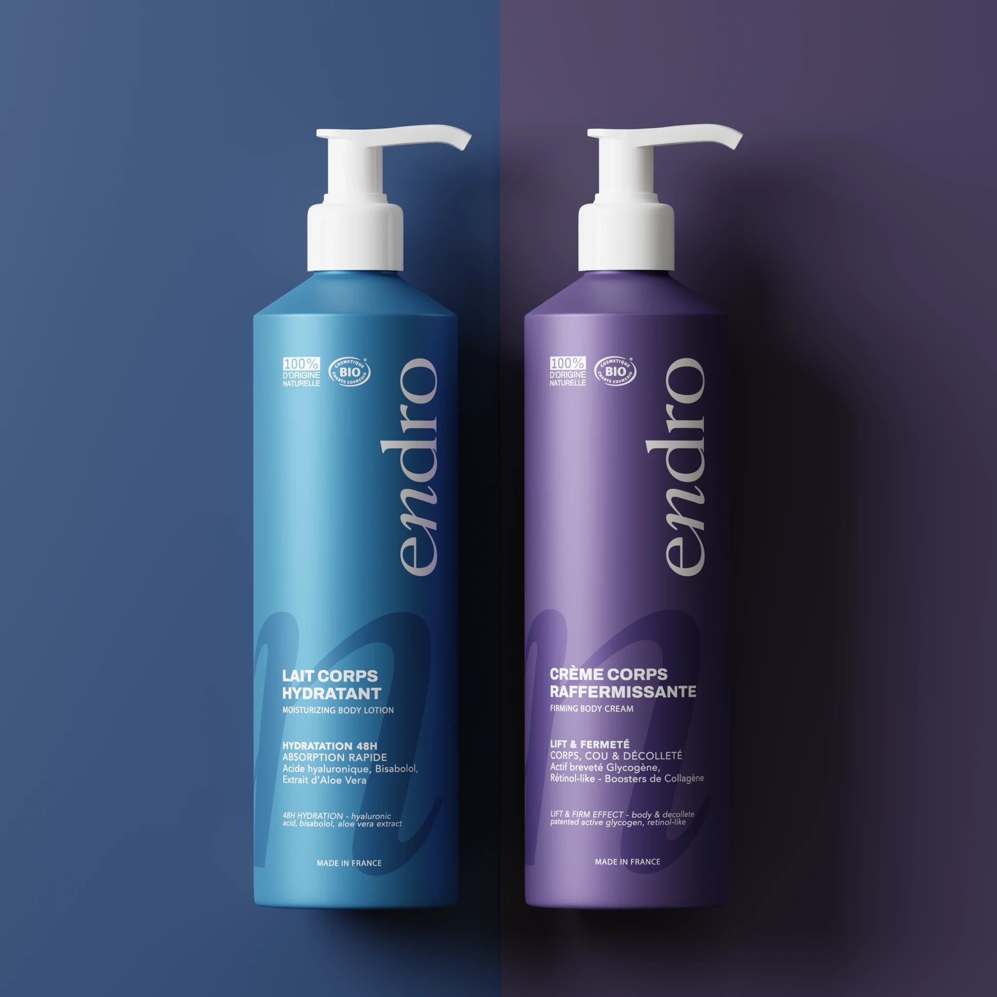 Duo crèmes corps - Endro Cosmetiques