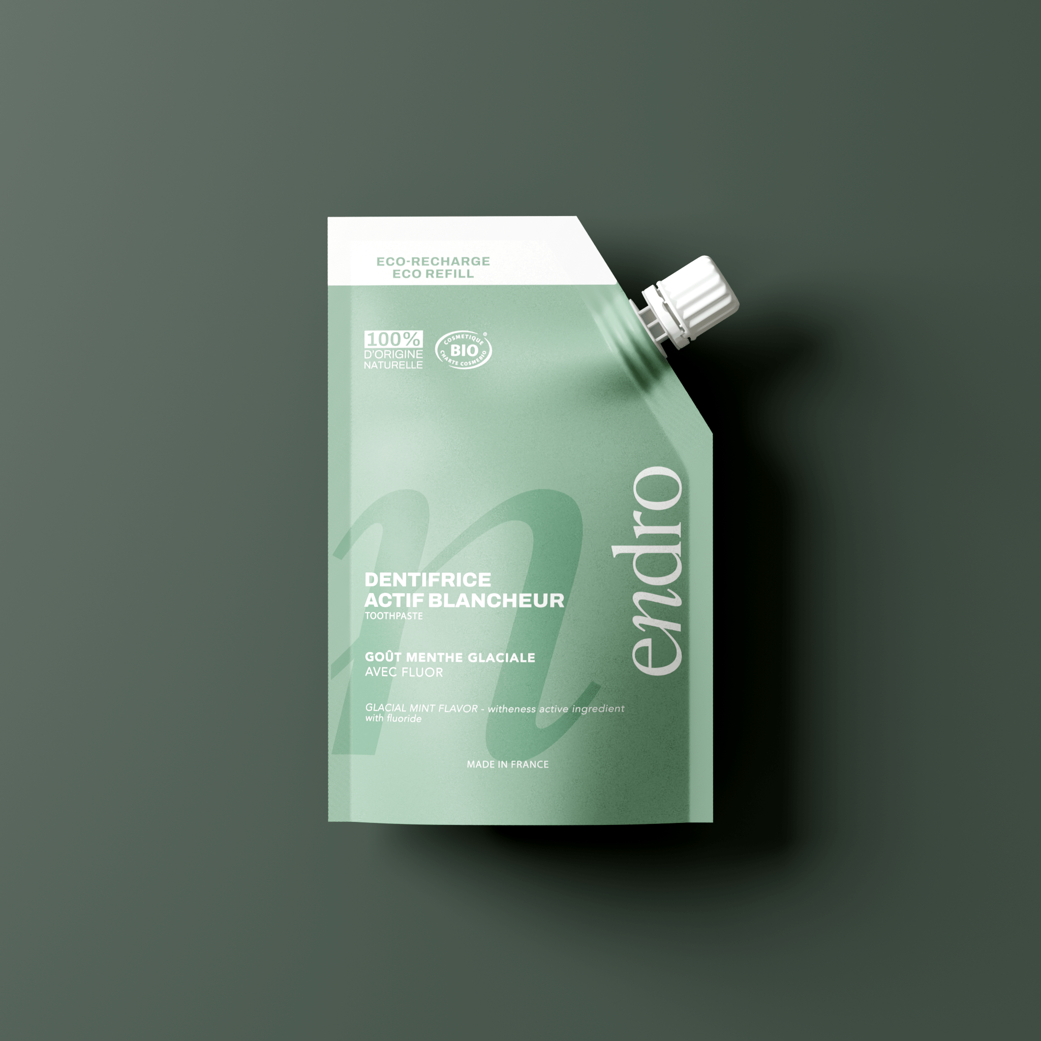 Eco - recharge Dentifrice Actif Blancheur - Endro Cosmetiques