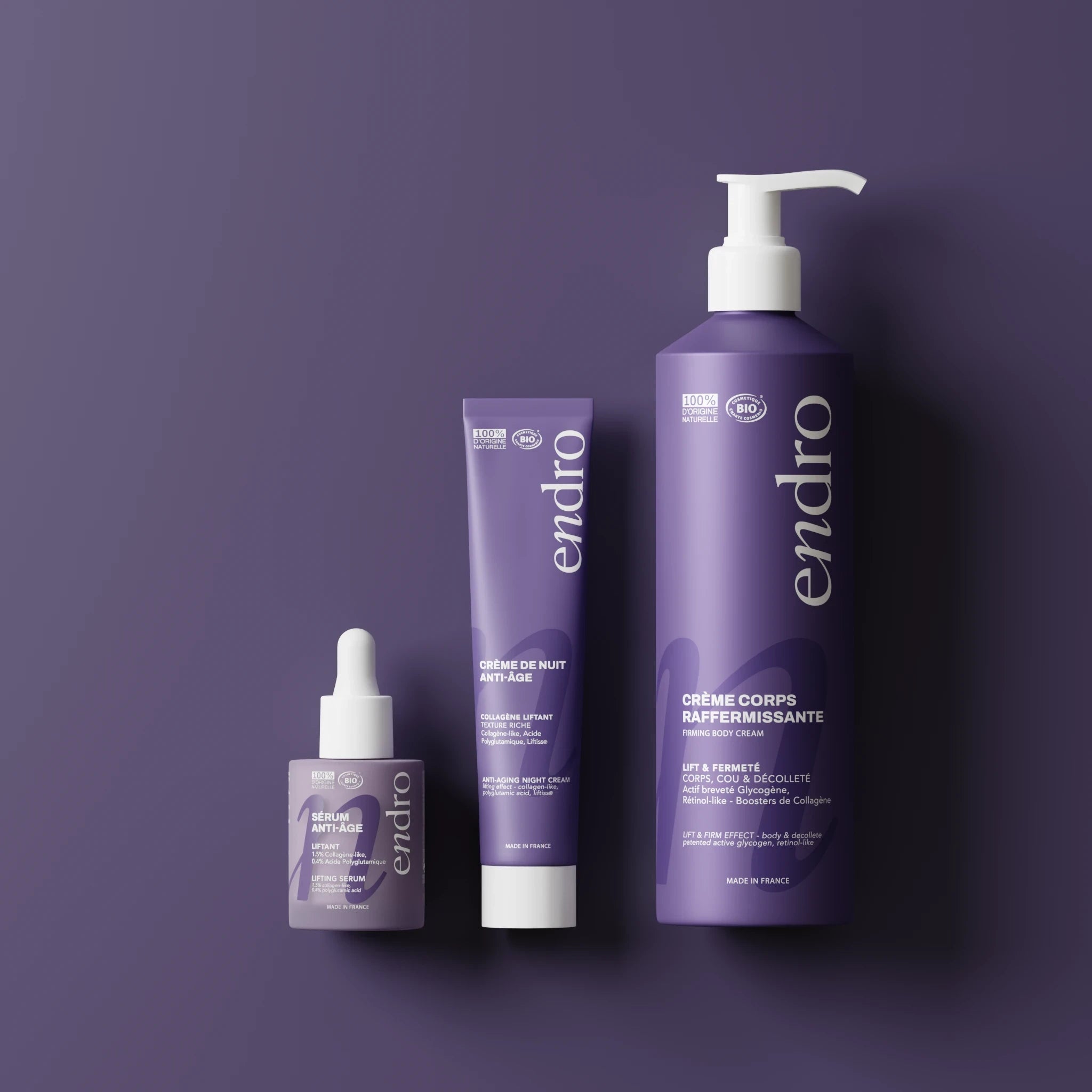 Trio Collagène Intense - Endro Cosmetiques