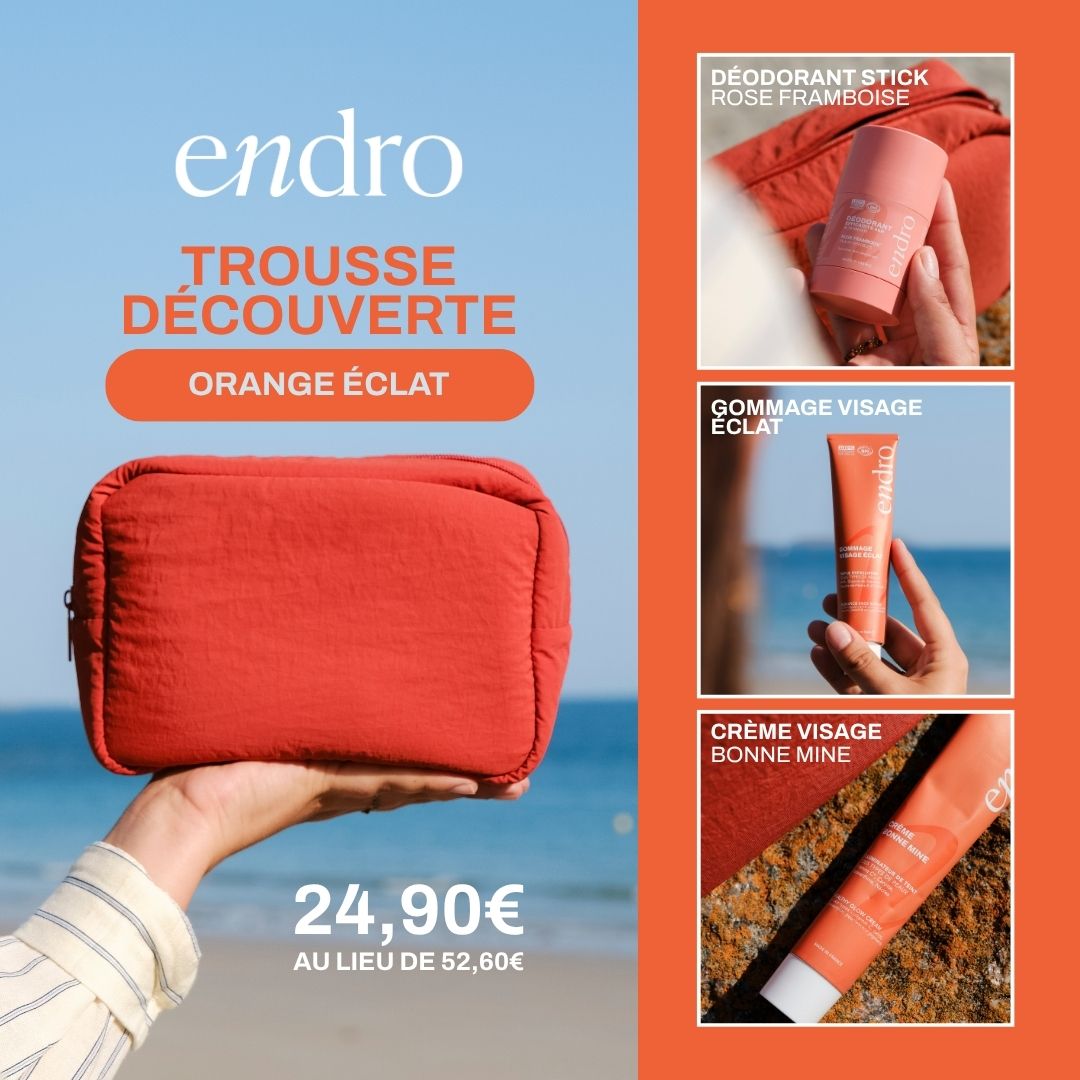 Trousse Découverte - Orange Éclat - Endro Cosmetiques